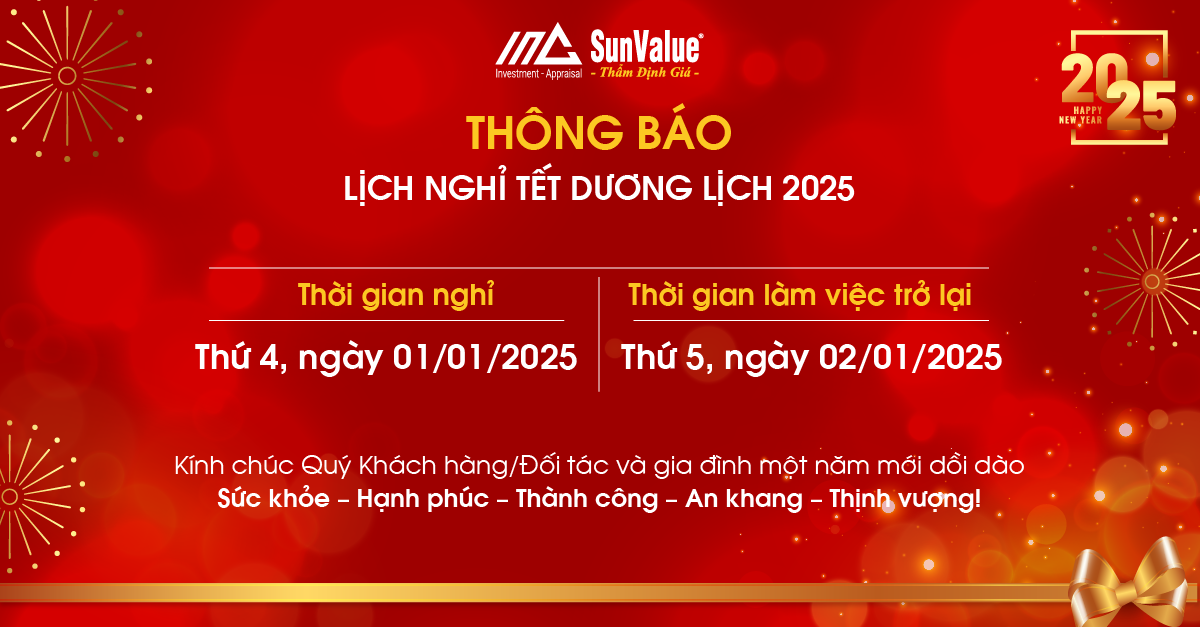 THẨM ĐỊNH QUỐC TẾ ĐÔNG DƯƠNG THÔNG BÁO LỊCH NGHỈ TẾT DƯƠNG LỊCH 2025