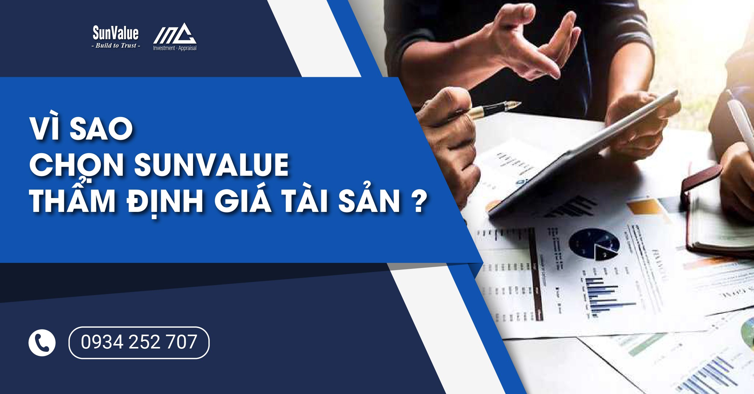 VÌ SAO CHỌN SUNVALUE THẨM ĐỊNH GIÁ TÀI SẢN