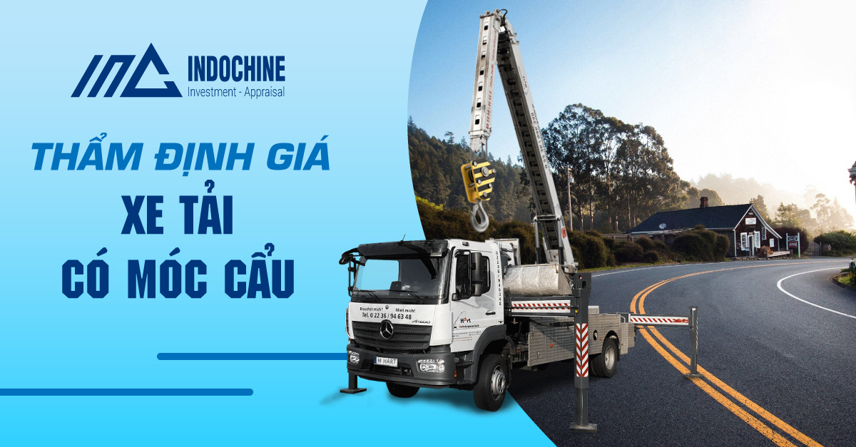 THẨM ĐỊNH GIÁ XE TẢI CÓ MÓC CẨU