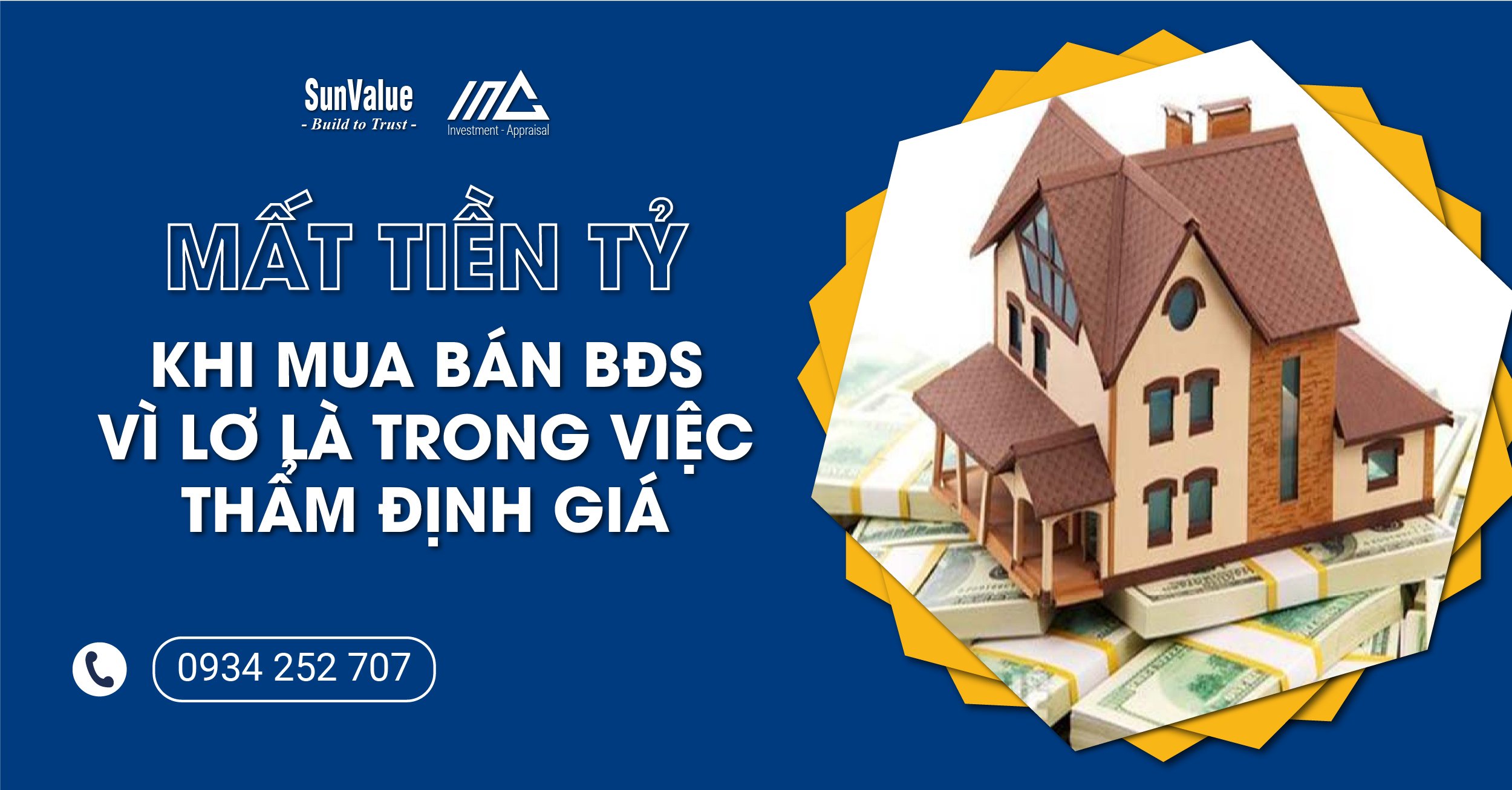 MẤT TIỀN TỶ KHI MUA BÁN BĐS VÌ LƠ LÀ TRONG VIỆC THẨM ĐỊNH GIÁ